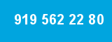 919 562 22 80 919 562 22 80